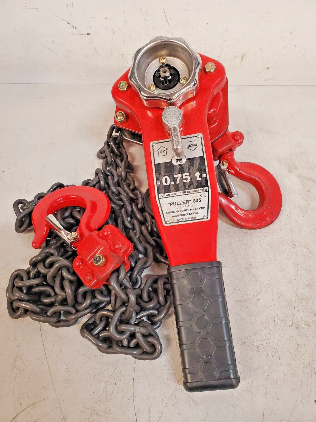 America Power Chain Puller 0.75t | 605 | 02231160 | 8 Ft