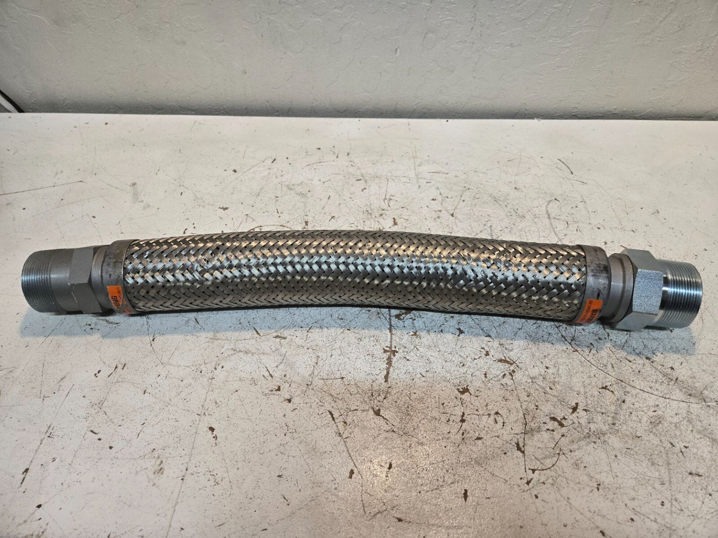 Hose Master FSMS2.0 Braided Steel Tubing 2"x23.5" | 16" Braided Steel Section