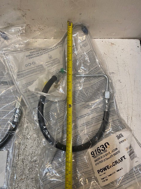 2 Quantity of Powercraft Power Steering Hose 91630 (2 Quantity)