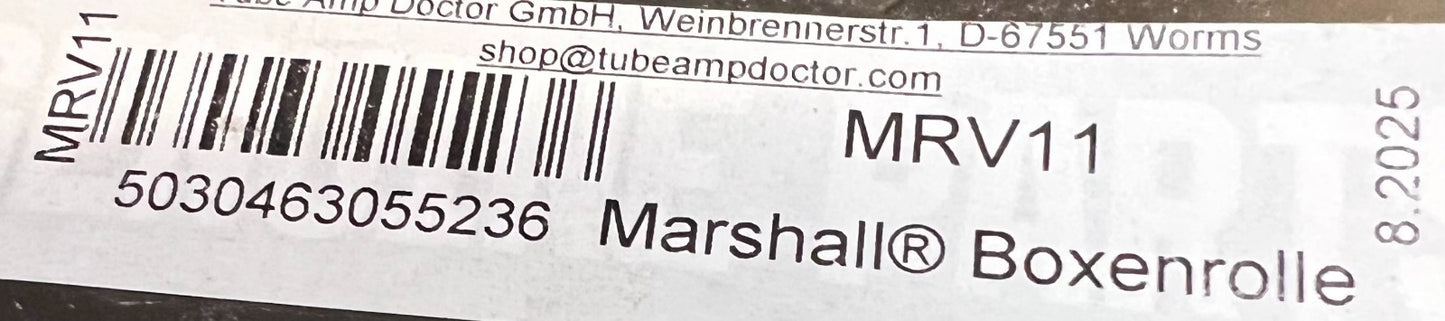 4 Quantity Marshall Genuine Parts MRV11 Standard Speaker Cabinet Wheeles (4Qty)