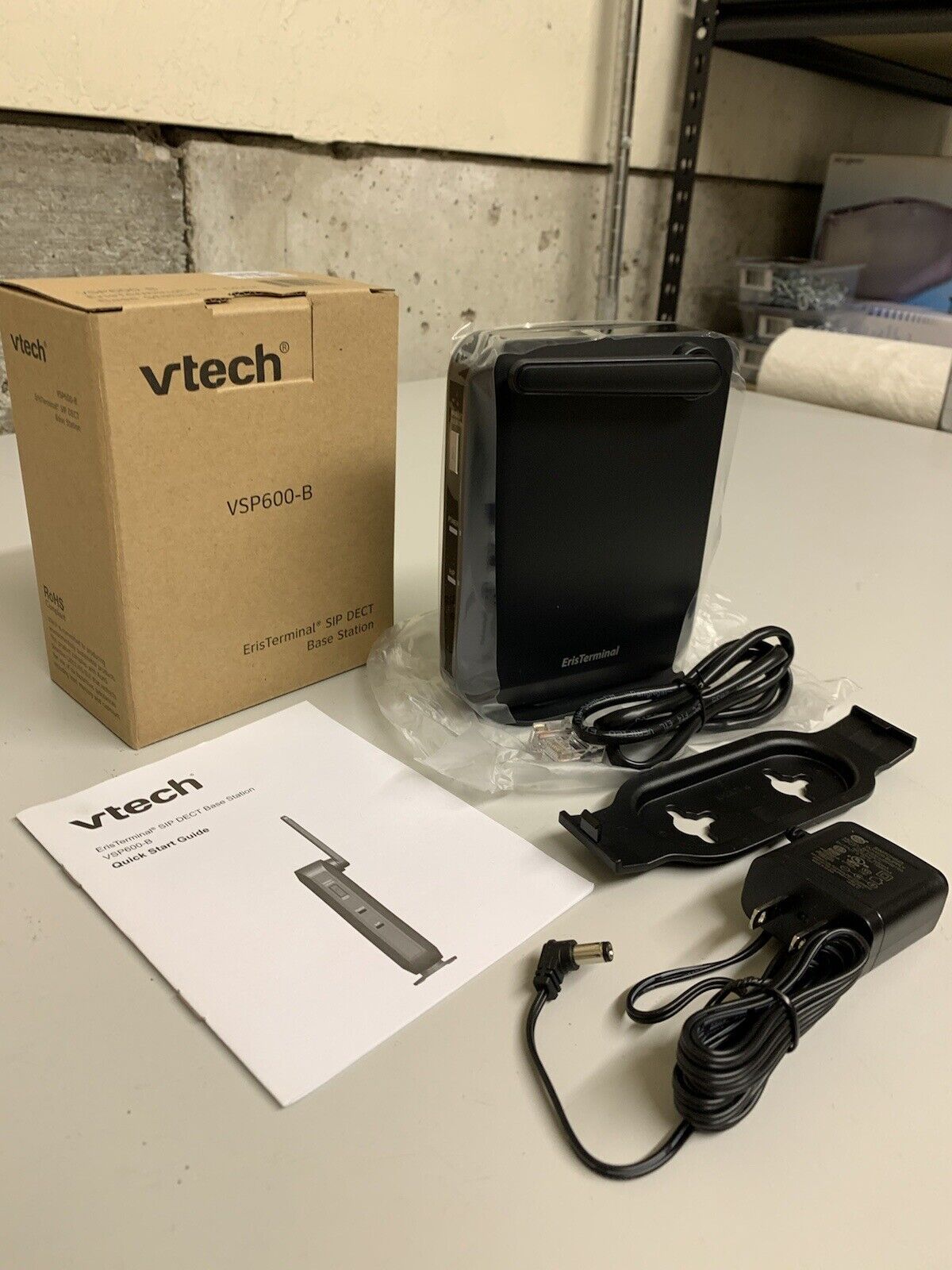 VTech ErisTerminal VSP600-B SIP DECT Base Station