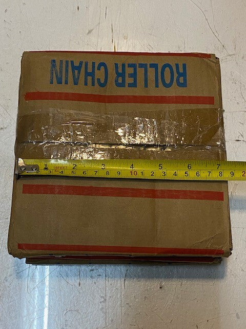 3 Quantity of Ansi Riv 40NP x 10Ft Roller Chains 240 Links (3 Quantity)