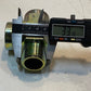 Hydraulic Tee 16 Fitting 33mm Male to 29mm Female 3-1/2" L 2-1/2" W
