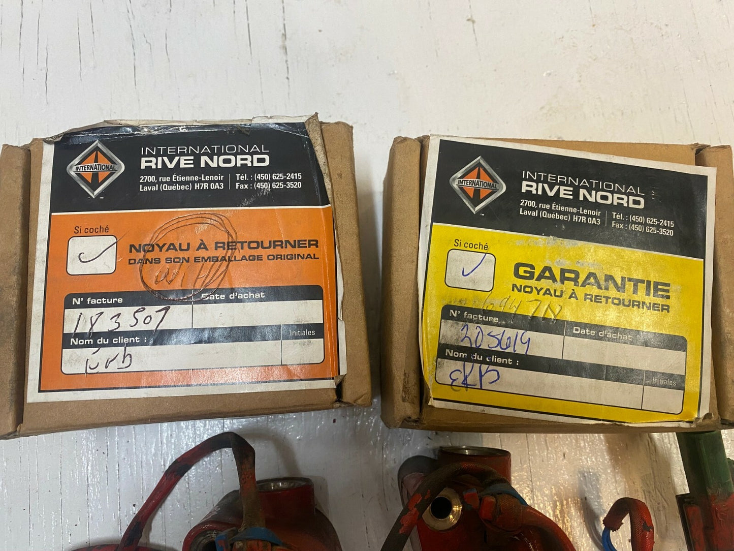 2 International Aftertreatment Fuel Injector Systems 694718|183507|305619 (2 qty