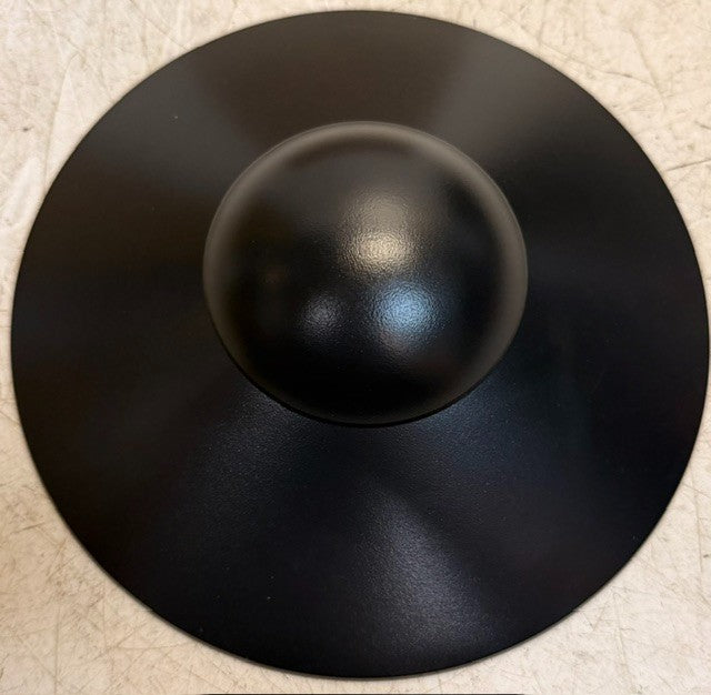 2 Quantity AMP Brass Black Patch & Area Light Shade AHT-3516-B-BK | 526240