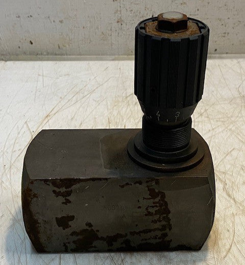 Flutec SRVR Industrial Hydraulic Throttle Check Valve DRV-30-01 1/5 | 5000 PSI