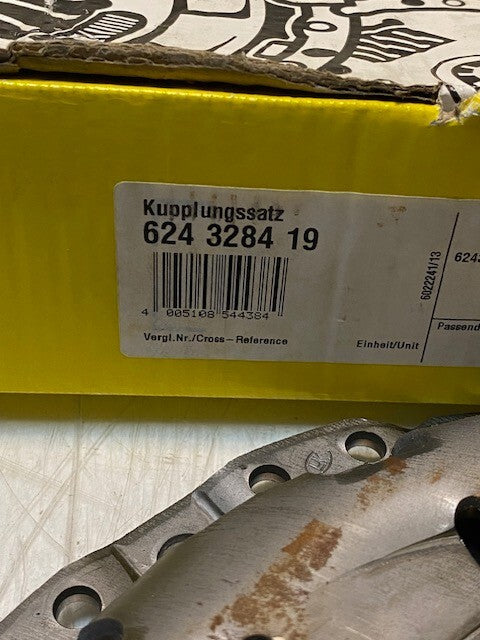 LuK Clutch Kit 624-3284-19, 324-0457-10, E09-00, 124-0304-10, 22-Spline