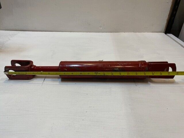 Hydaulic Cylinder, Red, 22" Long 27mm Bore 60mm OD 25mm Shaft