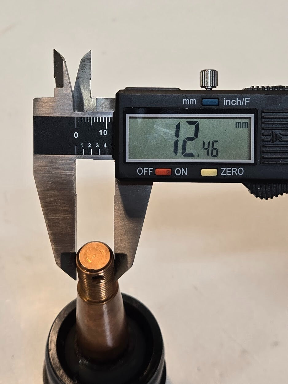 Howe Precision Ball Joint | 53.55mm Diameter 4-3/4" Length 12.5mm Threaded End