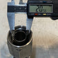 Female Tube Pipe Swivel Fitting SSP 316 | UZM | WLZ | 4" Tall 31mm ID 44mm OD