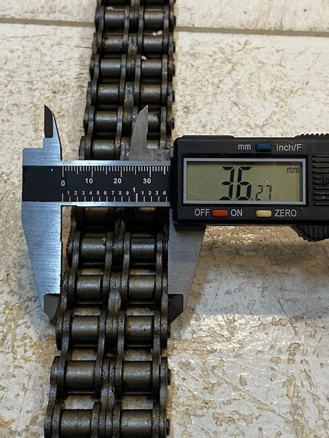 Hitachi 50N Roller Chain 58" Long 36mm Thick