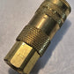 B73 Pnuematic Quick Coupling for Parker | 1/4" Quick Connect x 1/4" FPT