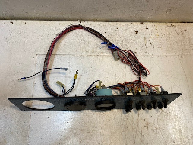 Sundance Boat Gauge Panel 220-01339-P | 210-01432-F | 18" Long