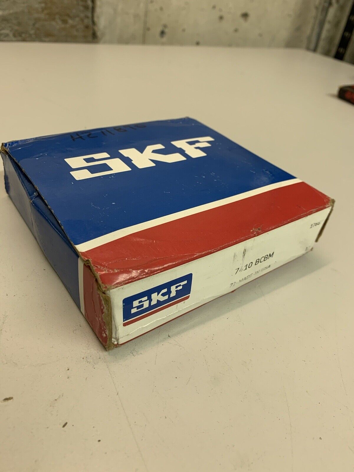 SKF 7410 BCBM Angular Contact Bearing 50mm Bore, 130mm OD, 31mm Width, Open