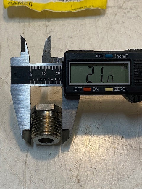 25 Quantity of Camco Hex Bushings F316/316L | 1/2x1/4 (25 Quantity)