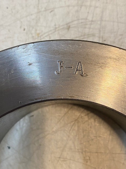 J-A Pneumatic Rotary Quick Collet Chuck 7-5/8" Dia. 3-1/8" Wide 130mm Bore