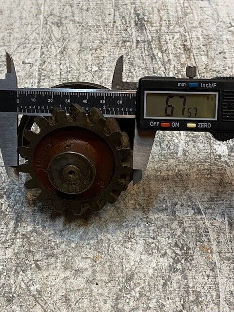 Shaft Drive Gear Assembly G7687 | 9mm Tip 68mm 17 Teeth Gear OD