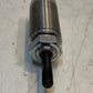 Bimba D-51850-A-25 Pneumatic Manifold Cylinder 3-3/4" L 28mm OD 8mm Thread