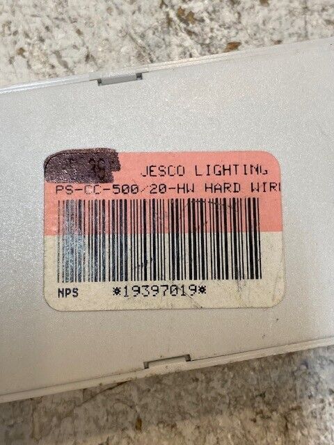 Jesco Lighting LED Power Supply PS-CC-500/20-HW