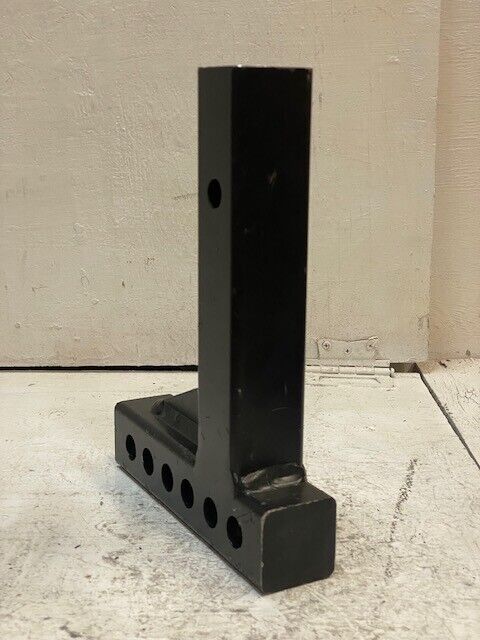 Adjustable Shank Hitch Bar 2" Receiver 6 Holes 11-3/8" Long 8-3/4" Wide