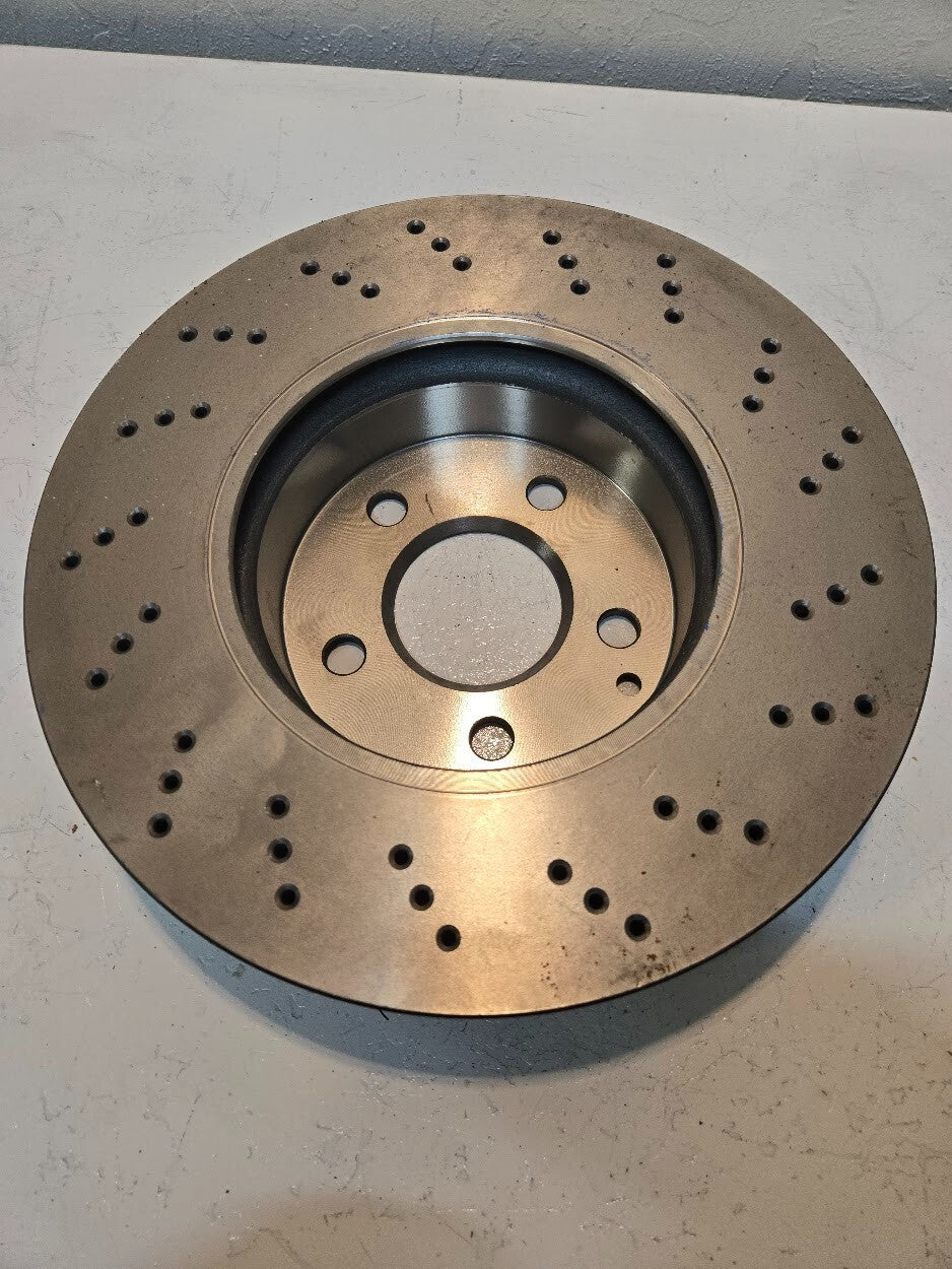 Drilled Brake Rotor 4 9-88 07 90 | 5x4.5in Bolt Pattern 11 9/16" Diameter