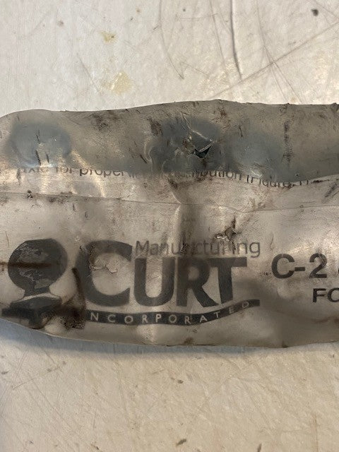 Curt C-2 & C-502 Installation Instructions Folding Hitch Sub-Assembly Kit