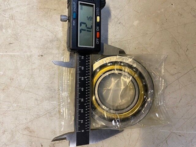 MRC Bearing 7207PJDU Pressed Brass 72x35x17 mm