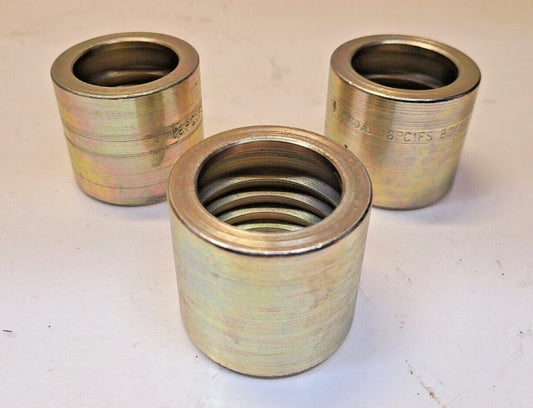 3 Quantity of Gates Hydraulic Hose Fittings 16PC1FS | 72660716 | 80488 (3 Qty)