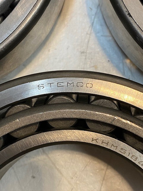 3 Quantity of Stemco Tapered Roller Bearings KHM518445 / KHM518410 (3 Quantity)
