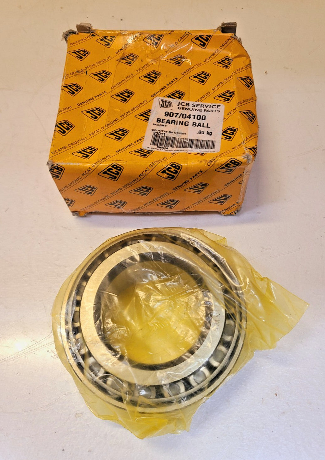 JCB Service Bearing Ball 907/04100