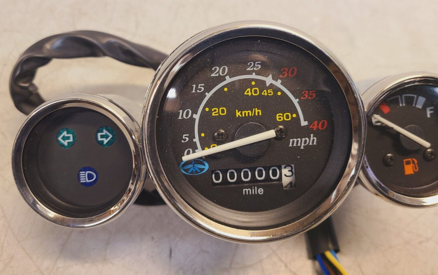 Speedometer Assembly For Lance 40mph