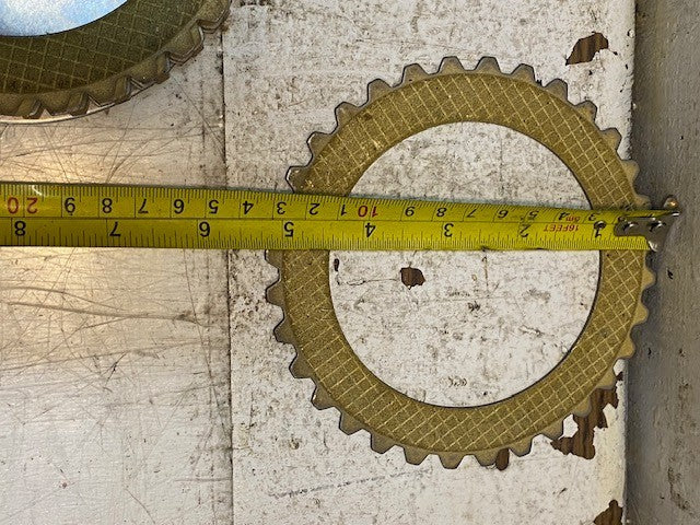7 Qty of Clutch Friction Plates 32-Teeth w/ Pressure Plates 22-Teeth (7 Qty)