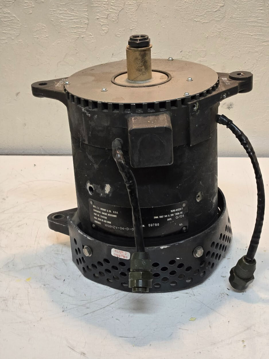 C. E. Niehoff Dual Voltage Generator 12447109 for HMMWV | 2920-02-420-9968