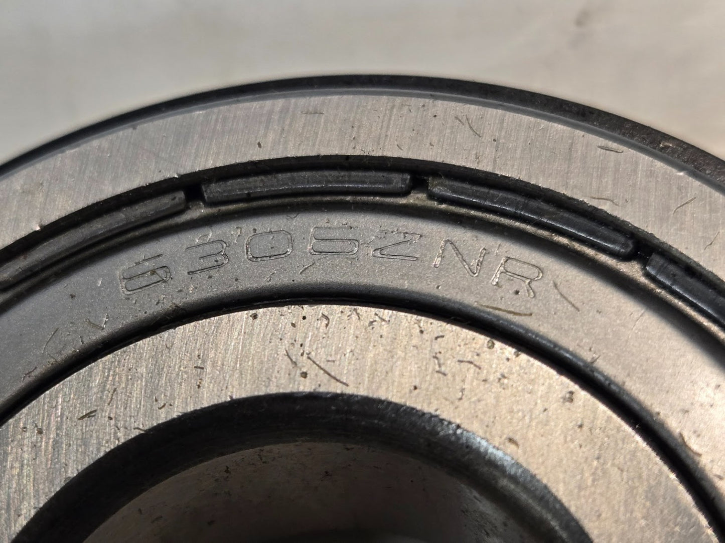 DTP Metal Shielded Ball Bearing 6306ZNR | 72 mm OD x 30 mm Bore x 19 mm Thick