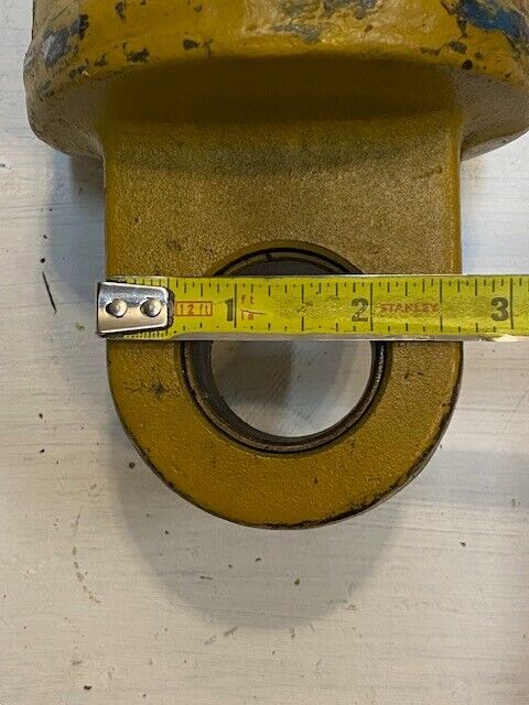 Hydraulic Cylinder, Yellow, 24-1/2" Long 4" OD 35mm Bore