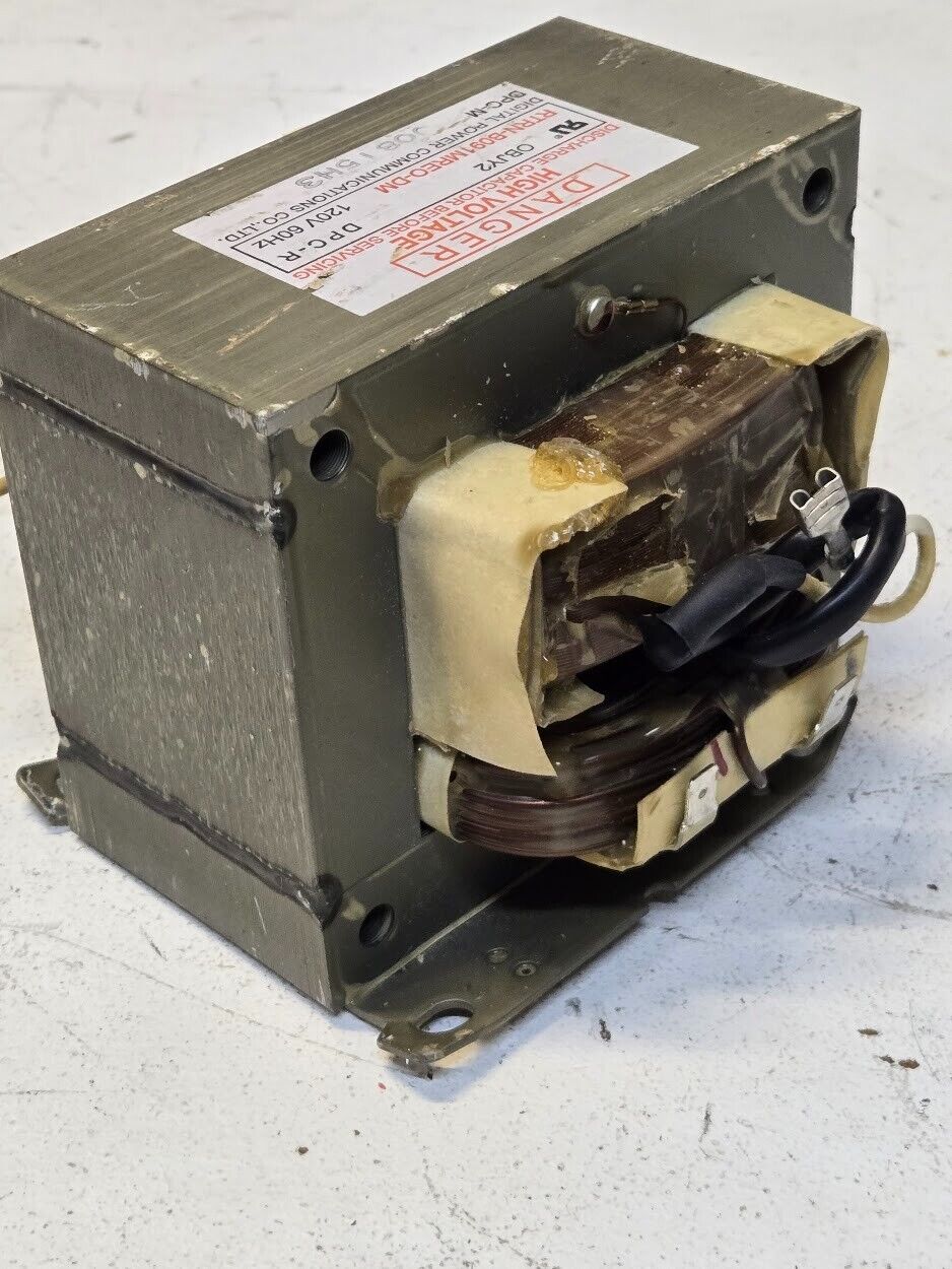 Transformer RTRN-B091MREO-DM 120V for Sharp Microwave