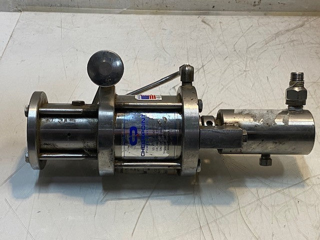 Checkpoint Pneumatic Chemical Injection Pump 13mm Thread 10-1/2" Long 44mm Shaft