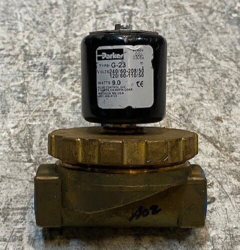 Parker General Purpose Valve G-23 Type GP607 Volts 240/60-208/50 Watts 9.0