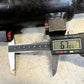 Left Handed Hydraulic Cylinder Assembly For Forklift 12  Length 66.73mm Cyl Dia.