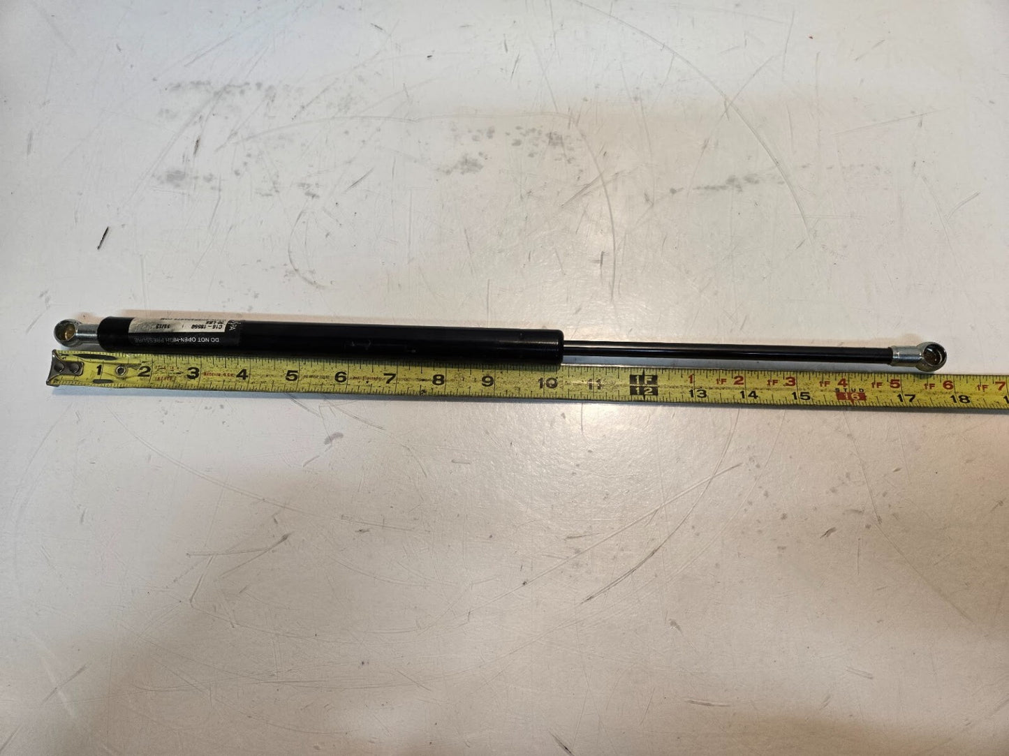 Suspa C16-16550 Gas Spring 30 Lbs 11/13 | 17 3/4" Long 3/4" Body Diameter