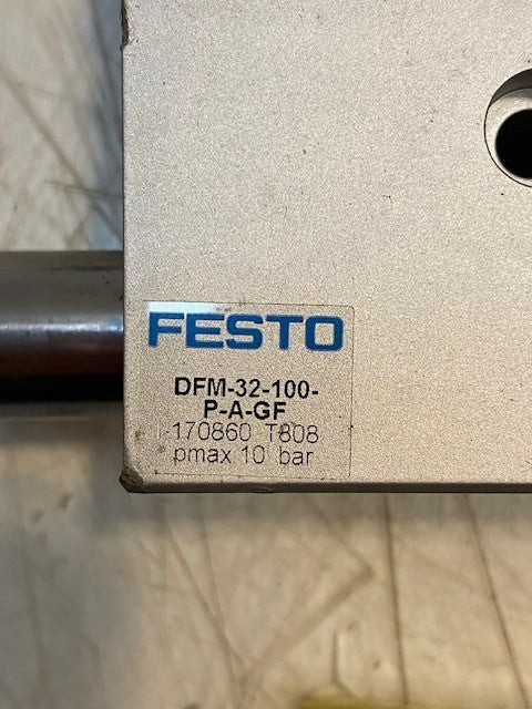 Festo DFM-32-100-P-A-GF Cylinder Guided Actuator Drive Authorized Distributor