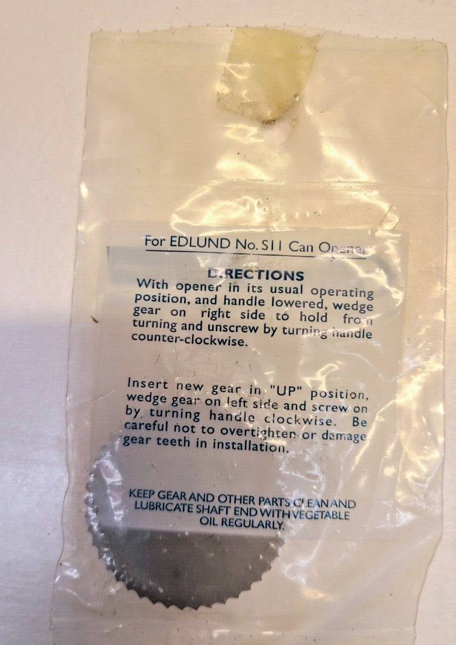 Edlund Products For Foodservice Gear S-11 | G030SP