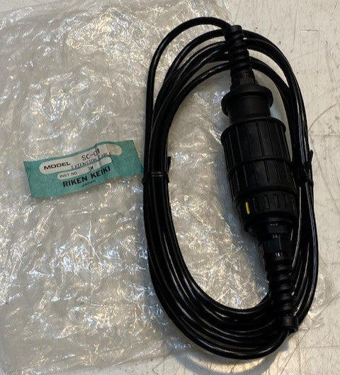 Riken Keiki Model SC-01 Extension Cable Inst. No. 3 Meters