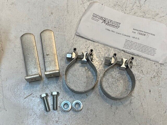 AccuSeal 63.5mm Clamp Kit for Magnaflow 15658 1986-1991 Chevy Corvette V8 5.7L