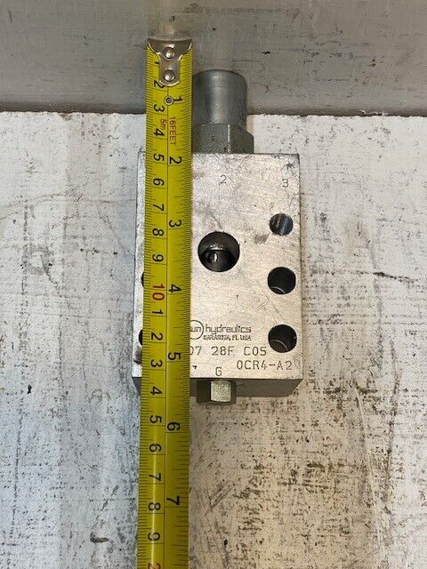 Sun Hydraulics Valve 990728FC05 | 0CR4-A2 | 2250 PSI | OFP4 | CCEACAN