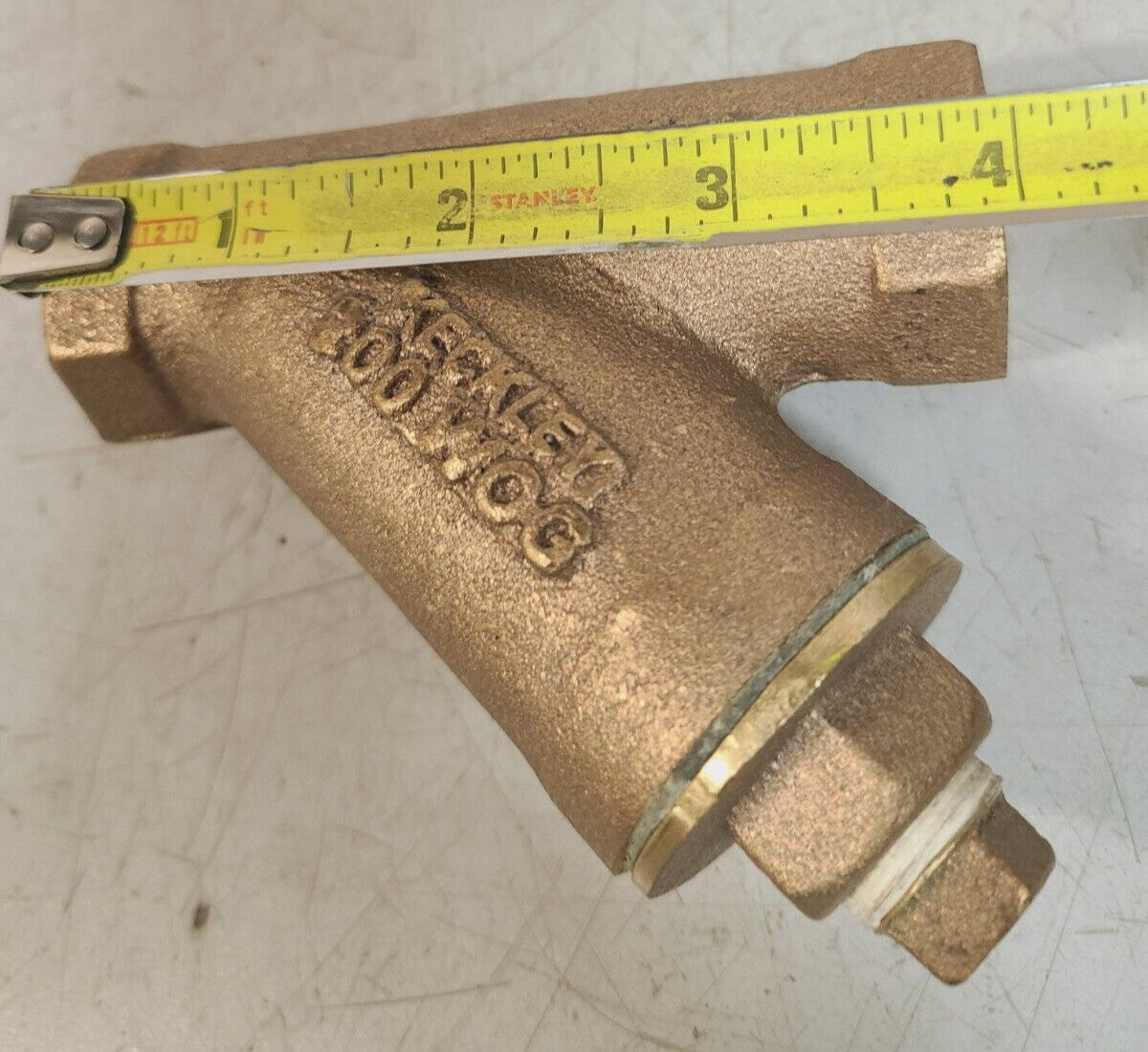 Keckley Bronze Y-strainer 3/4 F-150 | 100 WOG