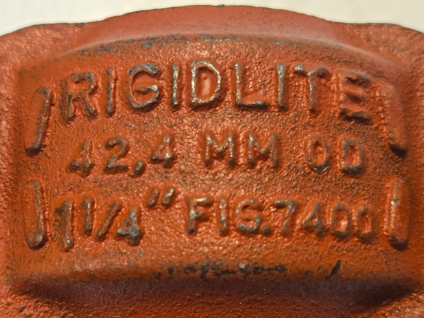 3 Quantity of Rigidlite 1 1/4" Grooved Couplings Fig. 7400 42.4mm (3 Quantity)
