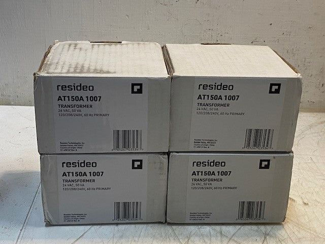 4 Quantity of Resideo AT150A1007 Transformers 24 VAC 50 VA (4 Quantity)