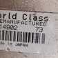 World Class Remanufactured Alternator 14902 73