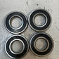 4 FLT ISKRA 6206RSC Bearing (4 qty)